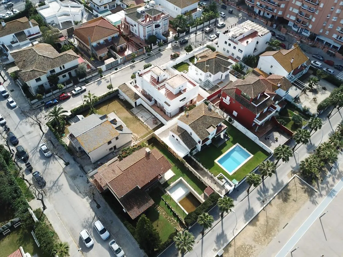 Chalet Playa Calzada Terraza 3 Banos Appartement Sanlúcar de Barrameda Spanje